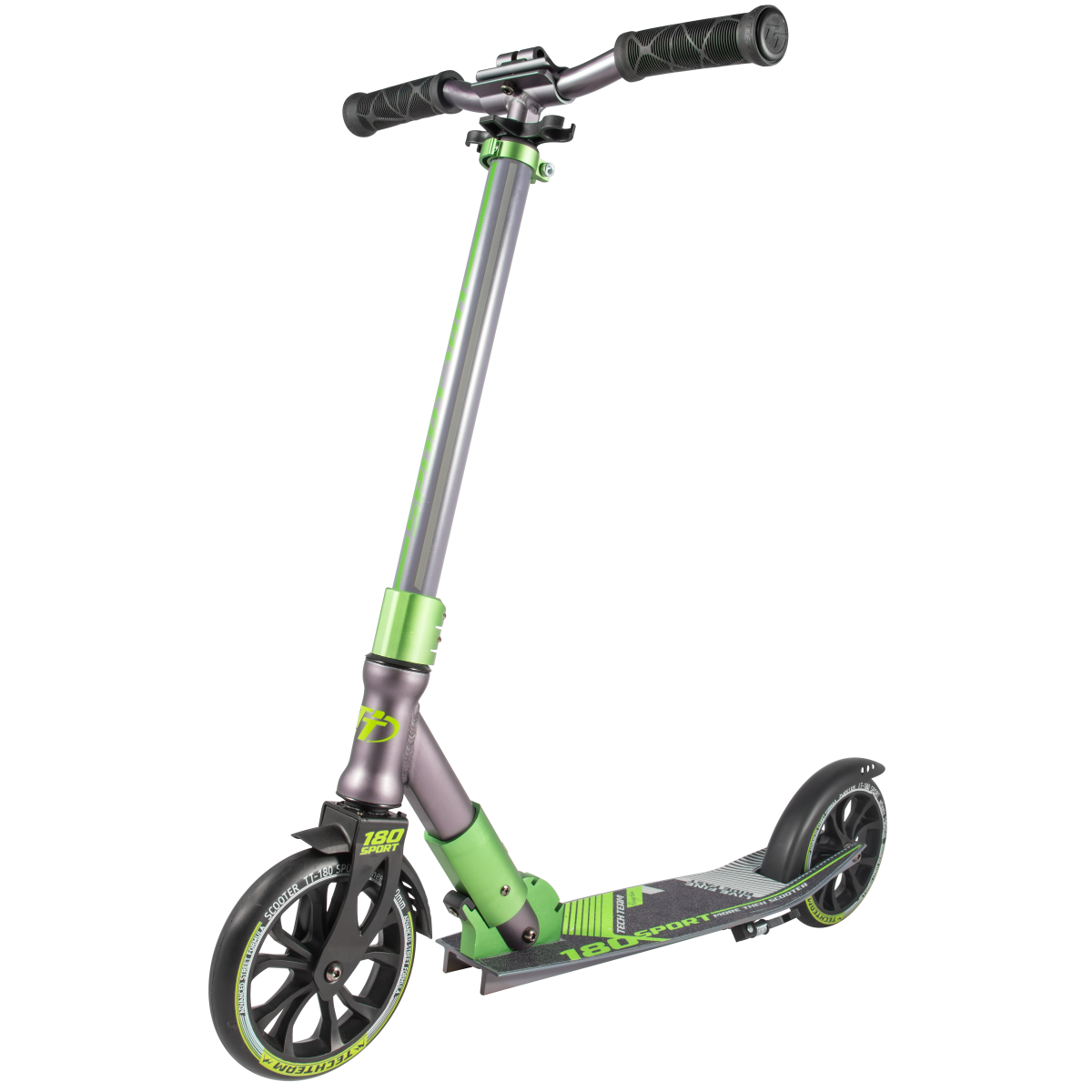 Самокат TechTeam 180 Sport (2019) салатовый