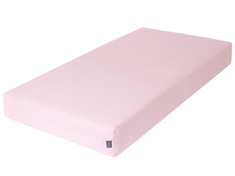 Простынь на резинке махровая Ceba Baby 120х60 см Pink