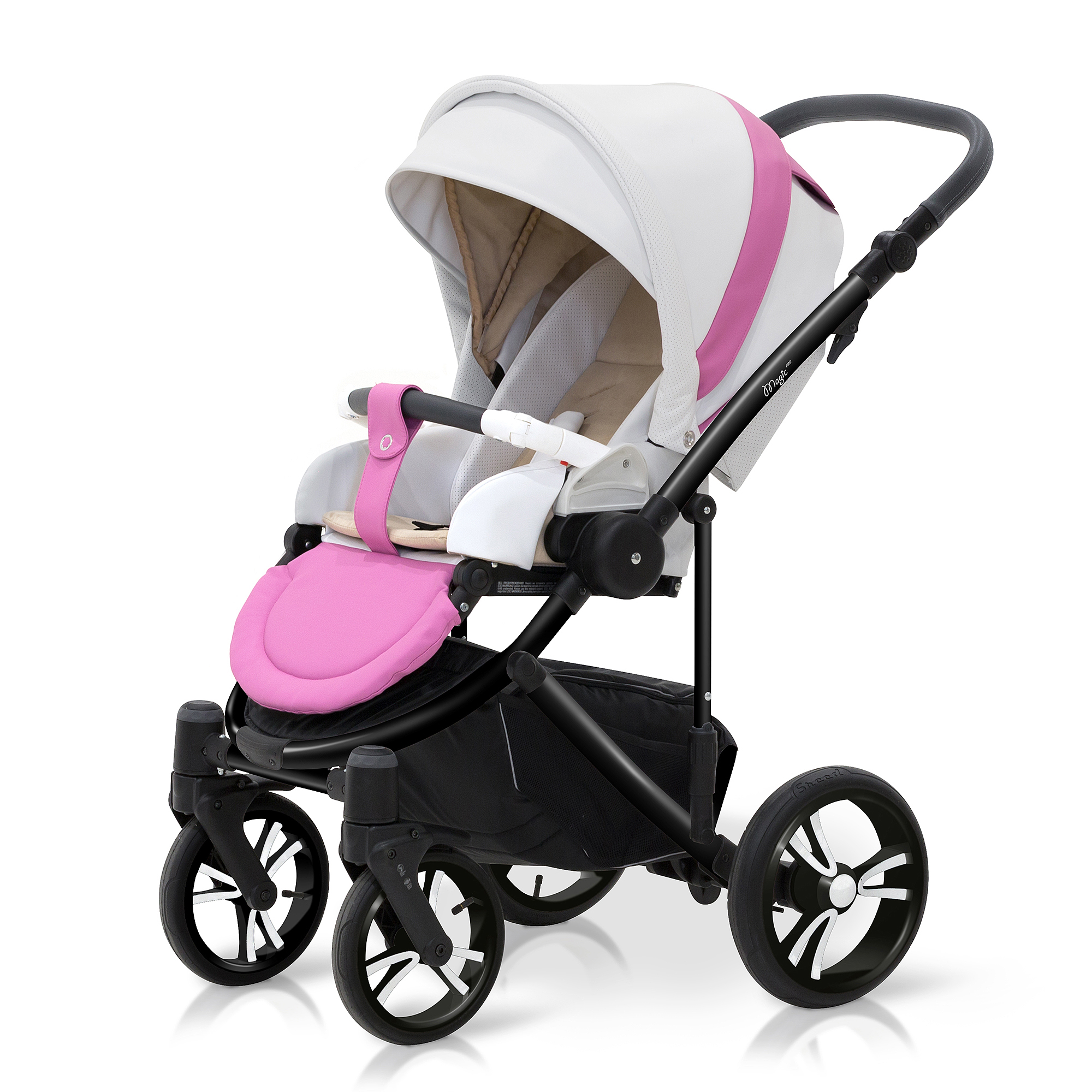 Прогулочная коляска Esspero LE Alesund (шасси Black) Pink