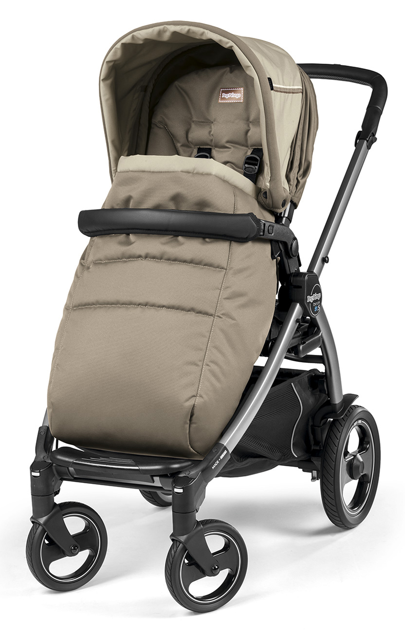 Прогулочная коляска Peg Perego Book 51 S Pop Up Completo (шасси White/Black) Class Beige