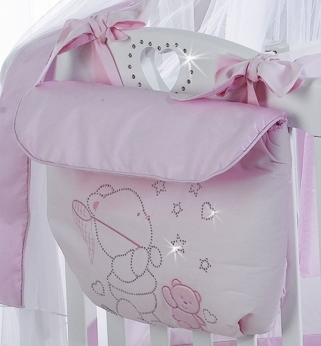Сумка на кроватку Roman Baby POLVERE DI STELLE Pink (Розовый)