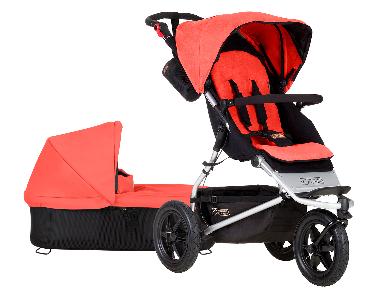 Коляска 2 в 1 Mountain Buggy Urban Jungle EVO Jungle Coral