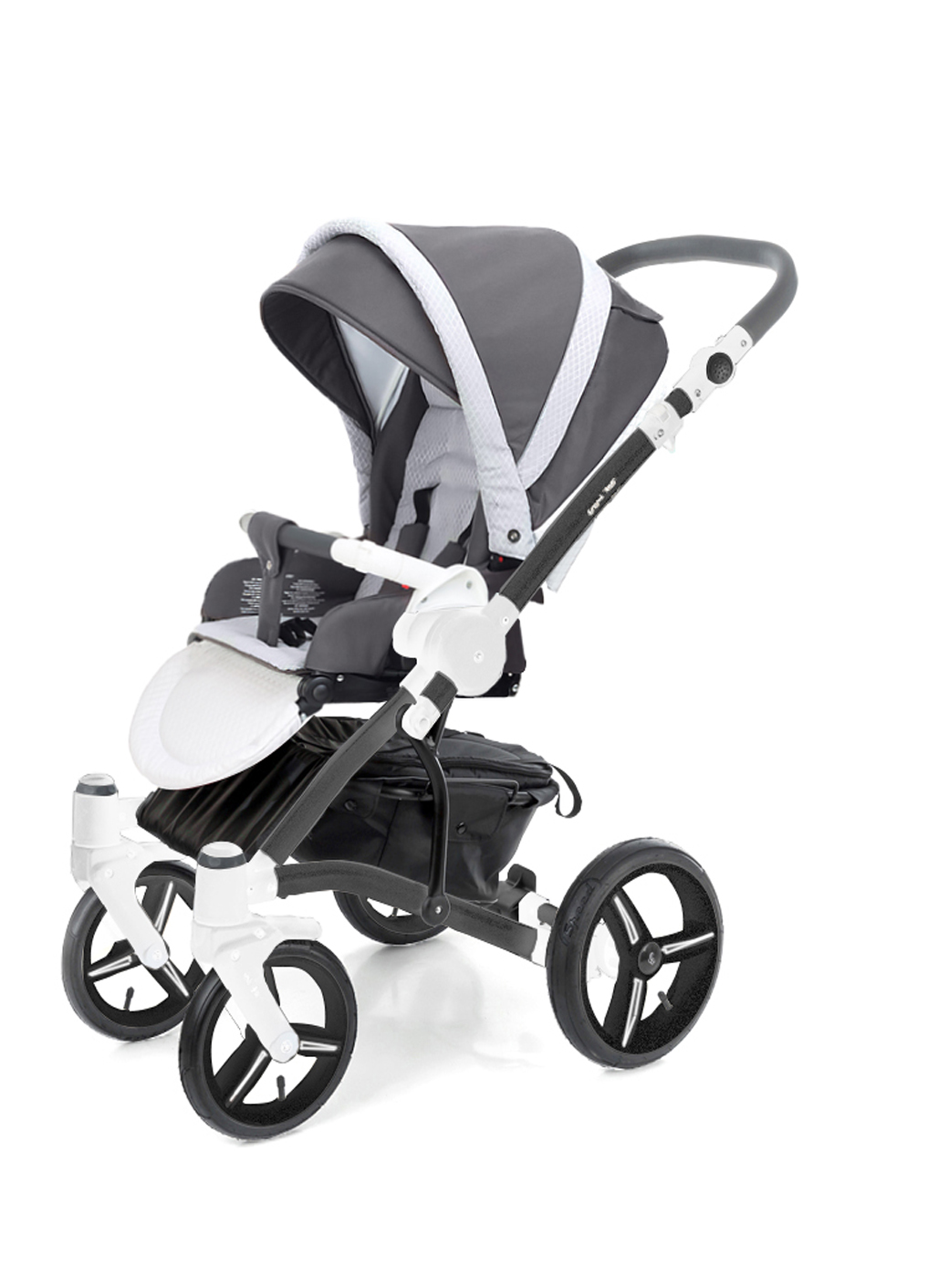 Прогулочная коляска Esspero Grand Tour (шасси Graphite) Royal Light Grey
