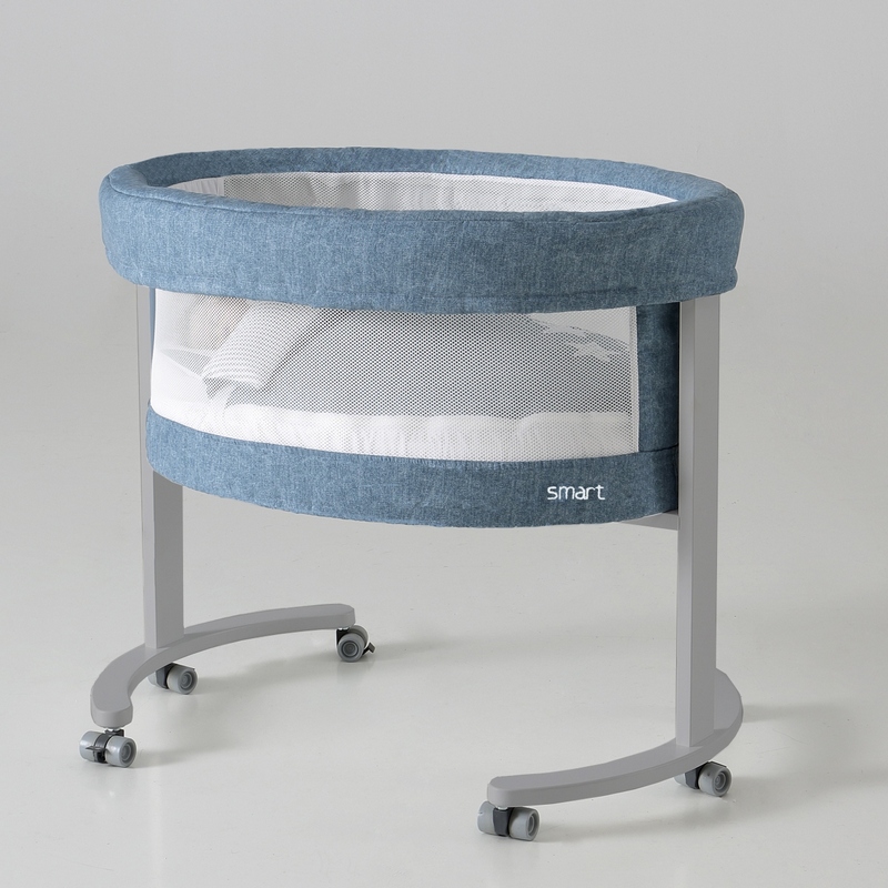 Колыбель Micuna Smart Fresh MO-1456 Jeans/Aluminium