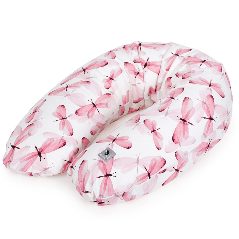 Подушка для кормления Ceba Baby Physio Multi Flora Fauna трикотажная Libelula W-741-099-543