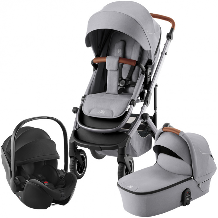 Коляска 3 в 1 Britax Römer Smile 5Z (автокресло BS 5Z2) Frost Grey