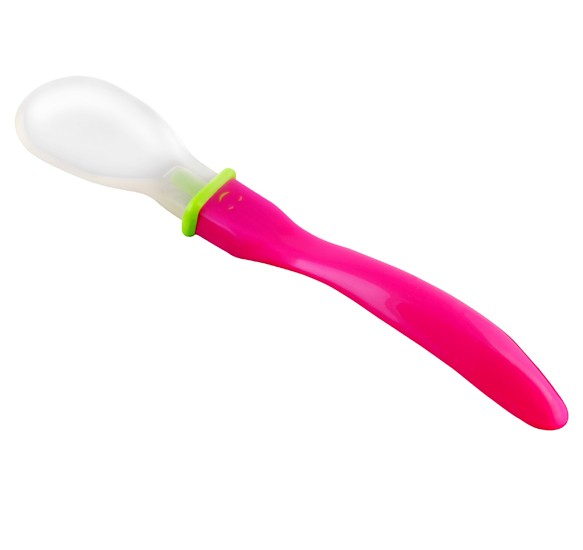 Ложечка с силиконовым наконечником BabyOno 253