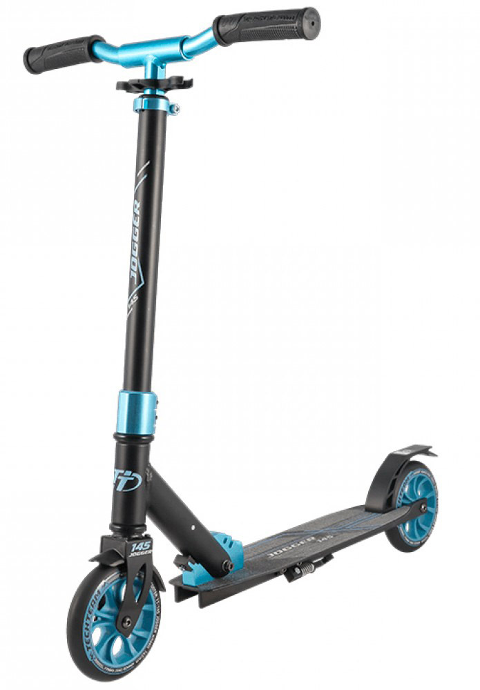 Самокат TechTeam TT-145 Jogger черный-синий