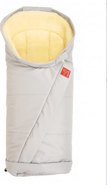 Меховой конверт Kaiser COOSY light grey
