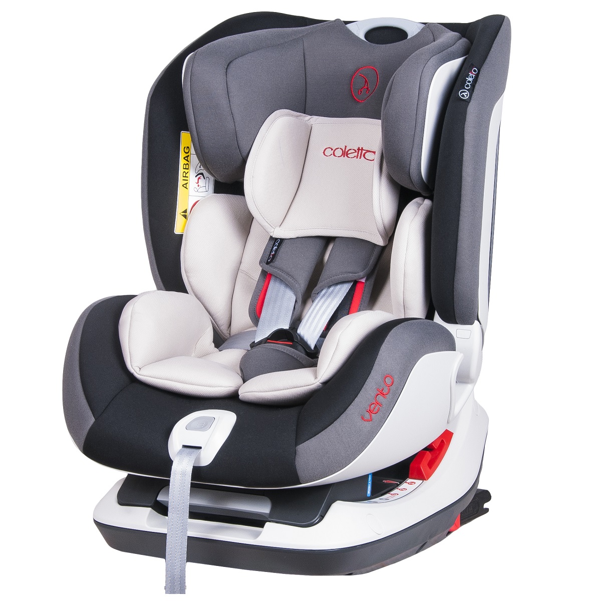 Автокресло Coletto Vento isofix grey