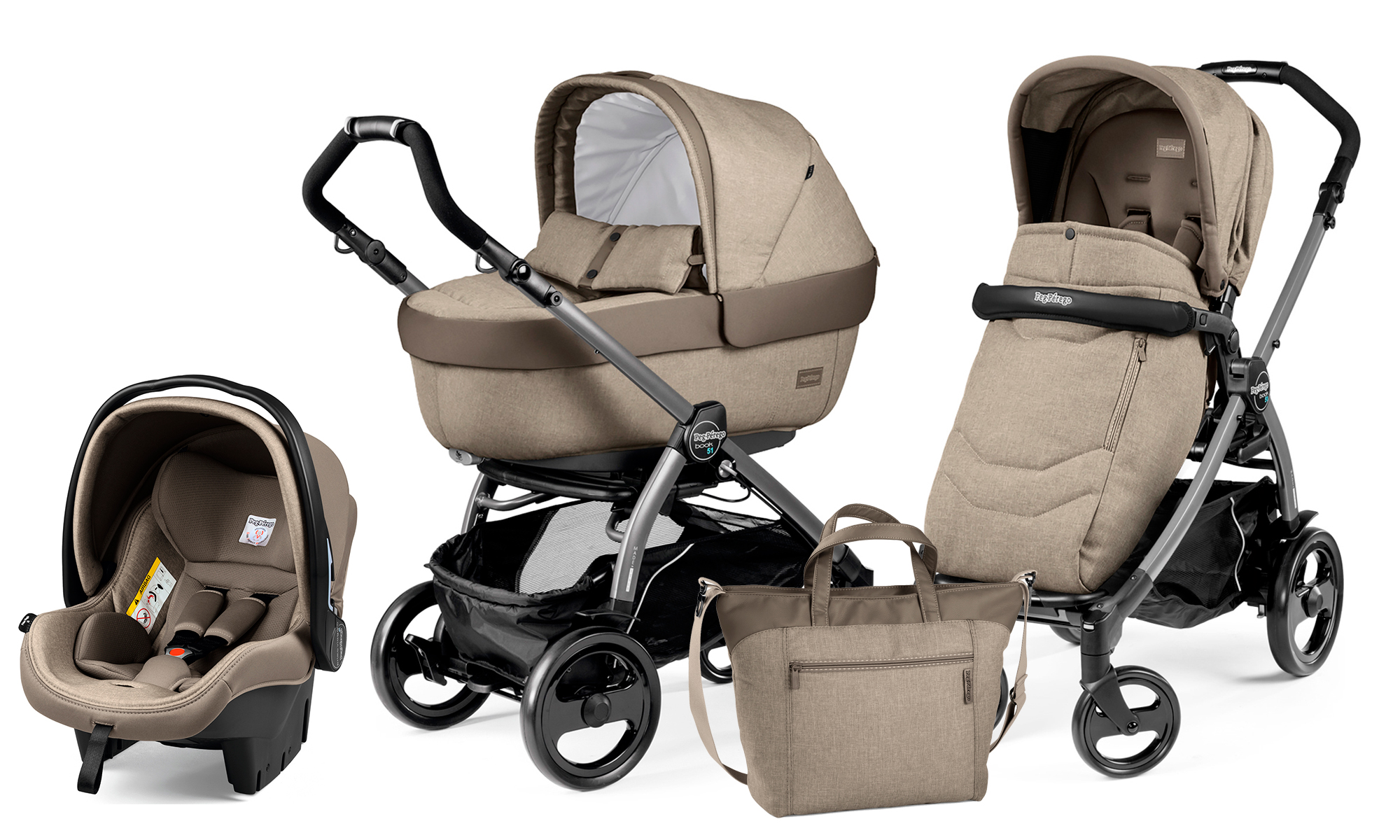 Peg-Perego Book Plus 51 Set Modular Cream