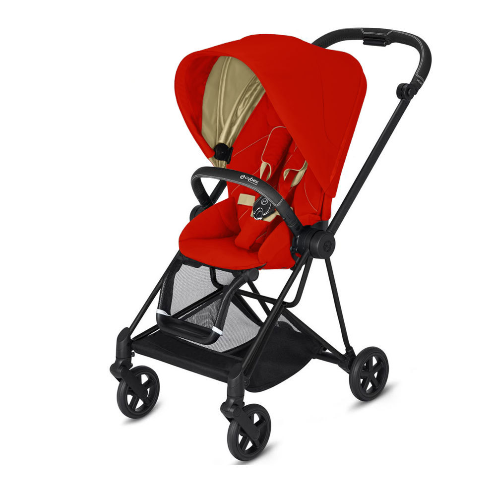Прогулочная коляска Cybex MIOS III (шасси Matt Black) Autumn Gold