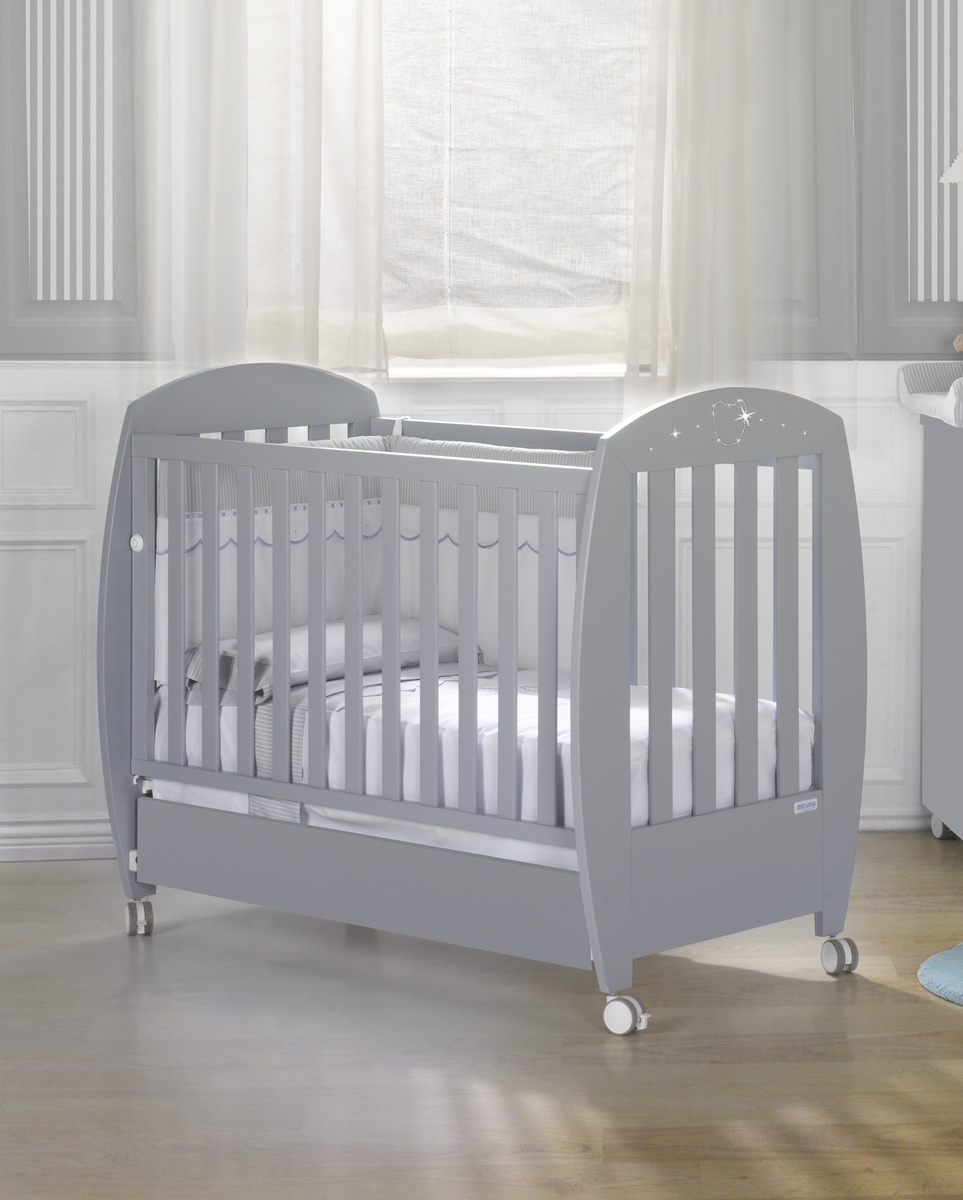 Детская кроватка Micuna Valeria Relax Luxe 120х60 Berliner Grey