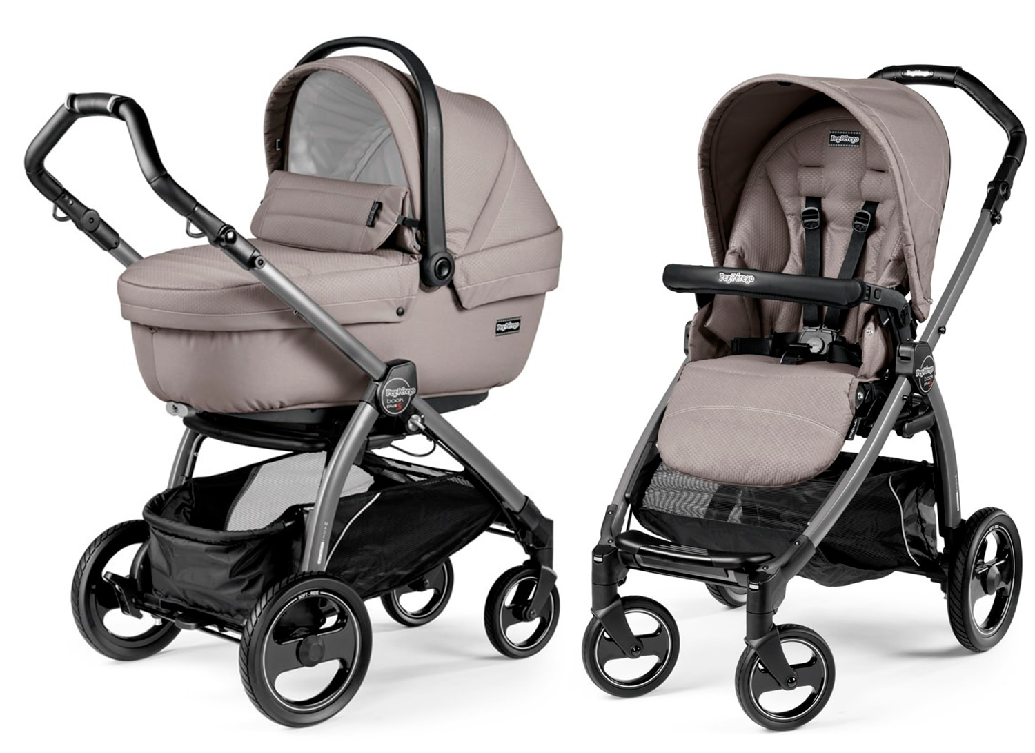Коляска 2 в 1 Peg-Perego Book Plus S Mod Beige