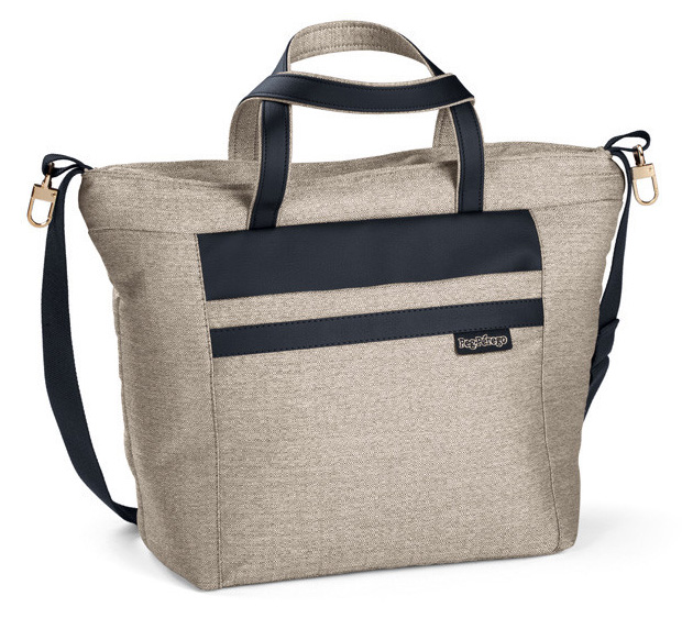 Сумка для коляски Peg Perego Borsa Mamma Elite Luxe Ecru