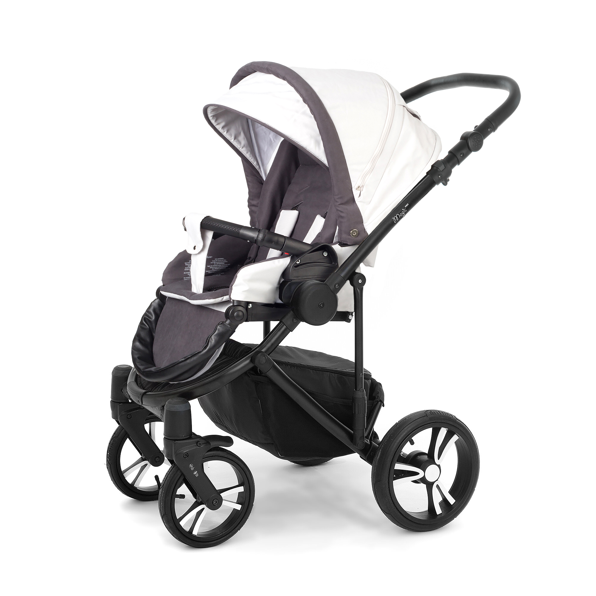 Прогулочная коляска Esspero Magic Pro (шасси Black) Grey