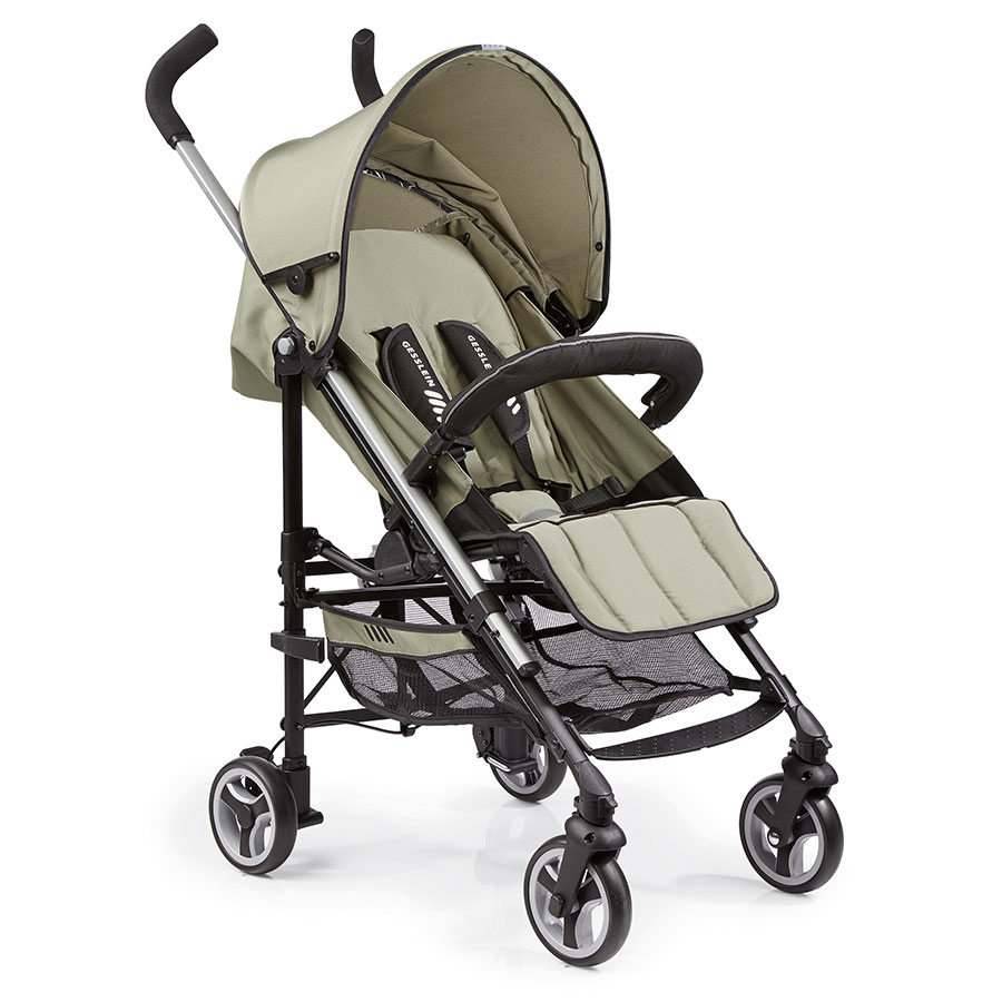 Прогулочная коляска Gesslein S5 2+2 SPORT SPORT KHAKI