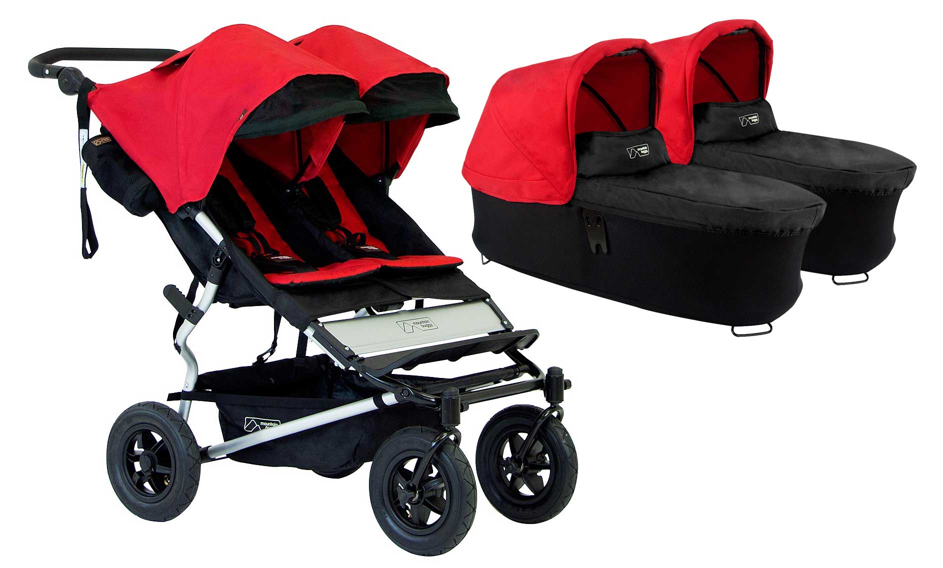 Коляска 2 в 1 Mountain Buggy Duet 2.5 Chilli