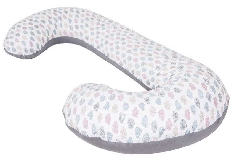 Подушка для кормления Ceba Baby Physio Duo трикотажная Clouds