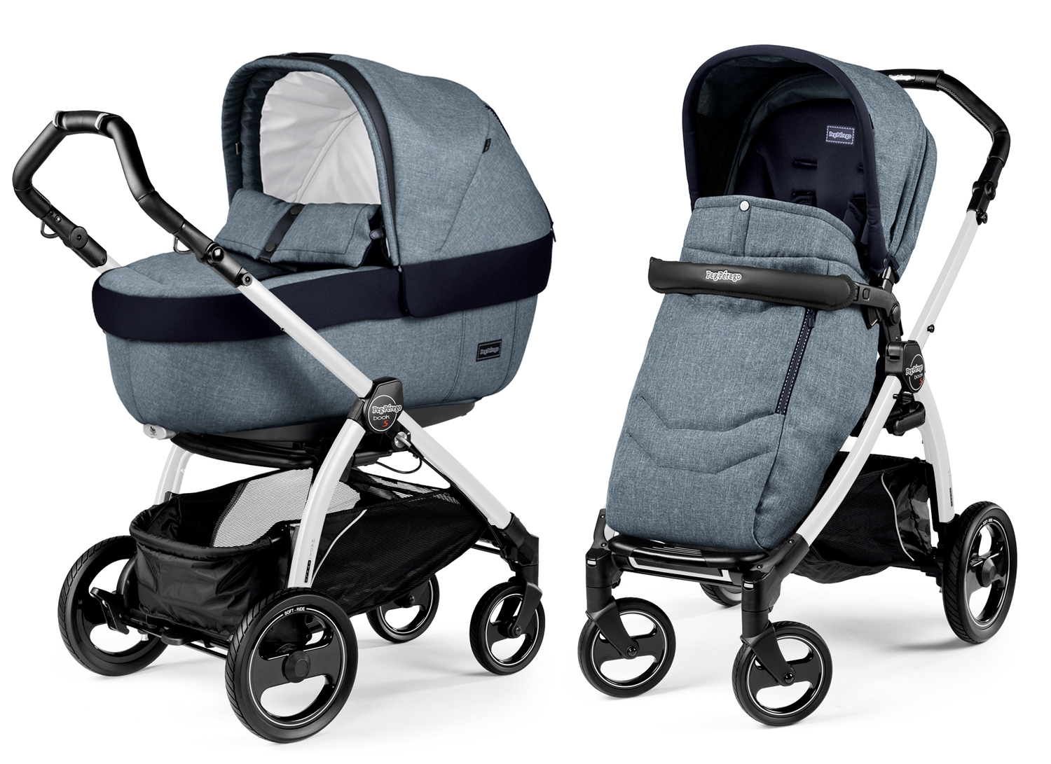 Коляска 2 в 1 Peg-Perego Book Plus S Horizon