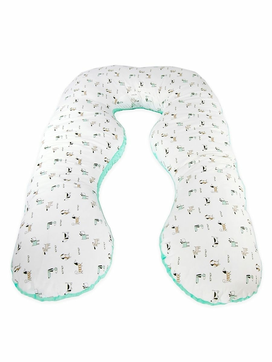 Подушка для беременных АНАТОМИЧЕСКАЯ AmaroBaby 340х72 Собачки (Exclusive Collection)