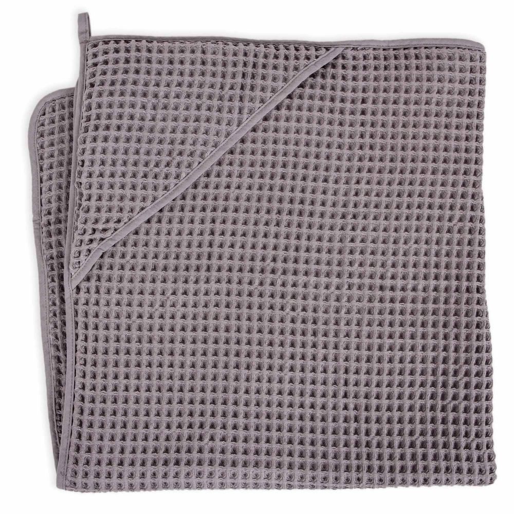 Полотенце-уголок Ceba Baby 100x100 см вафельное Ash W-815-303-260