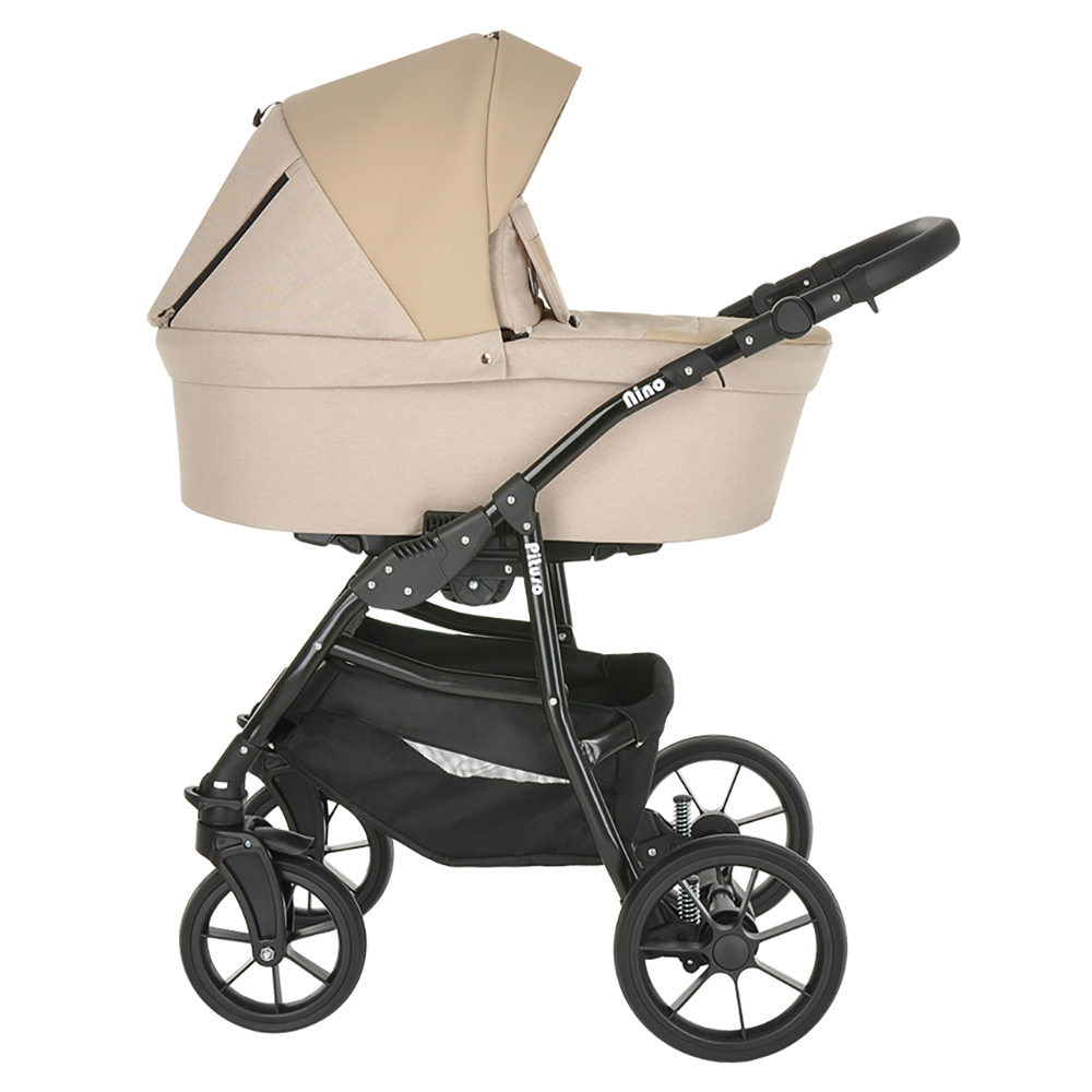 Коляска 2 в 1 PITUSO Nino Beige+Кожа Beige