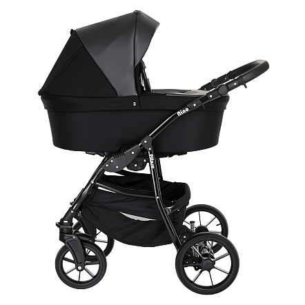 Коляска 2 в 1 PITUSO Nino Black +Кожа Black