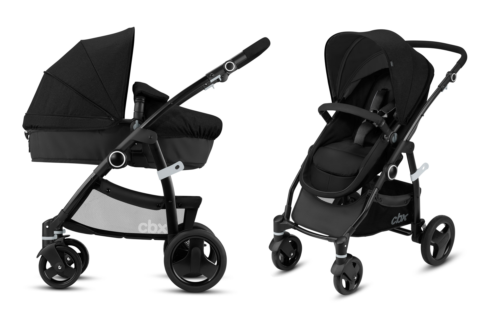 Коляска-трансформер CBX by Cybex Leotie Flex Smoky Anthracite