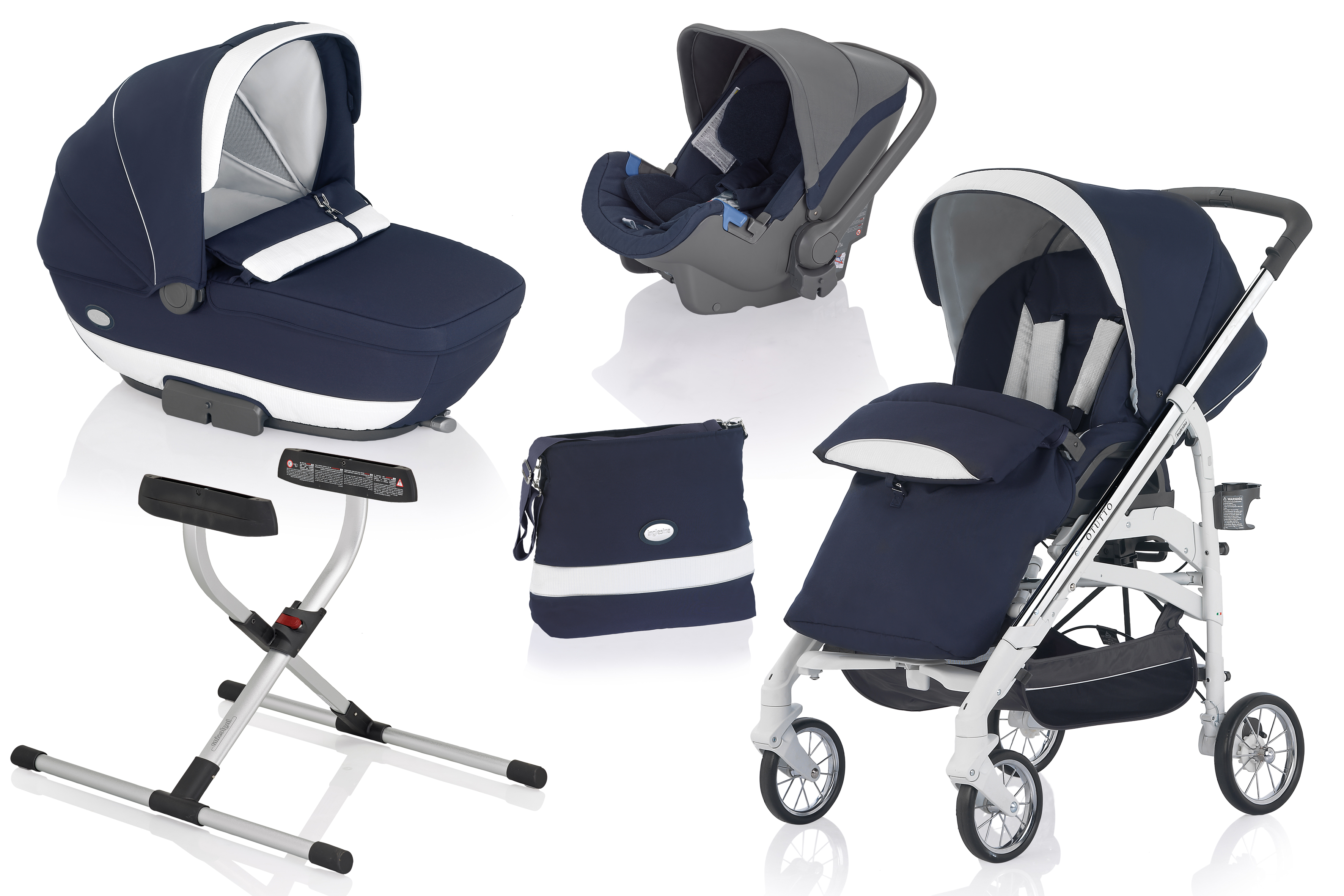 Коляска 3 в 1 Inglesina Otutto Deluxe System Sorrento