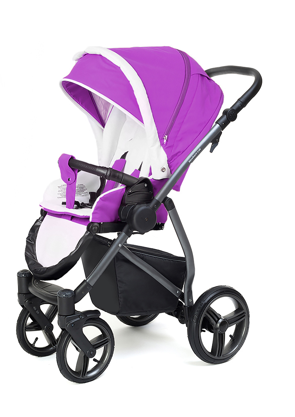 Прогулочная коляска Esspero Newborn Lux (шасси Graphite) Iris