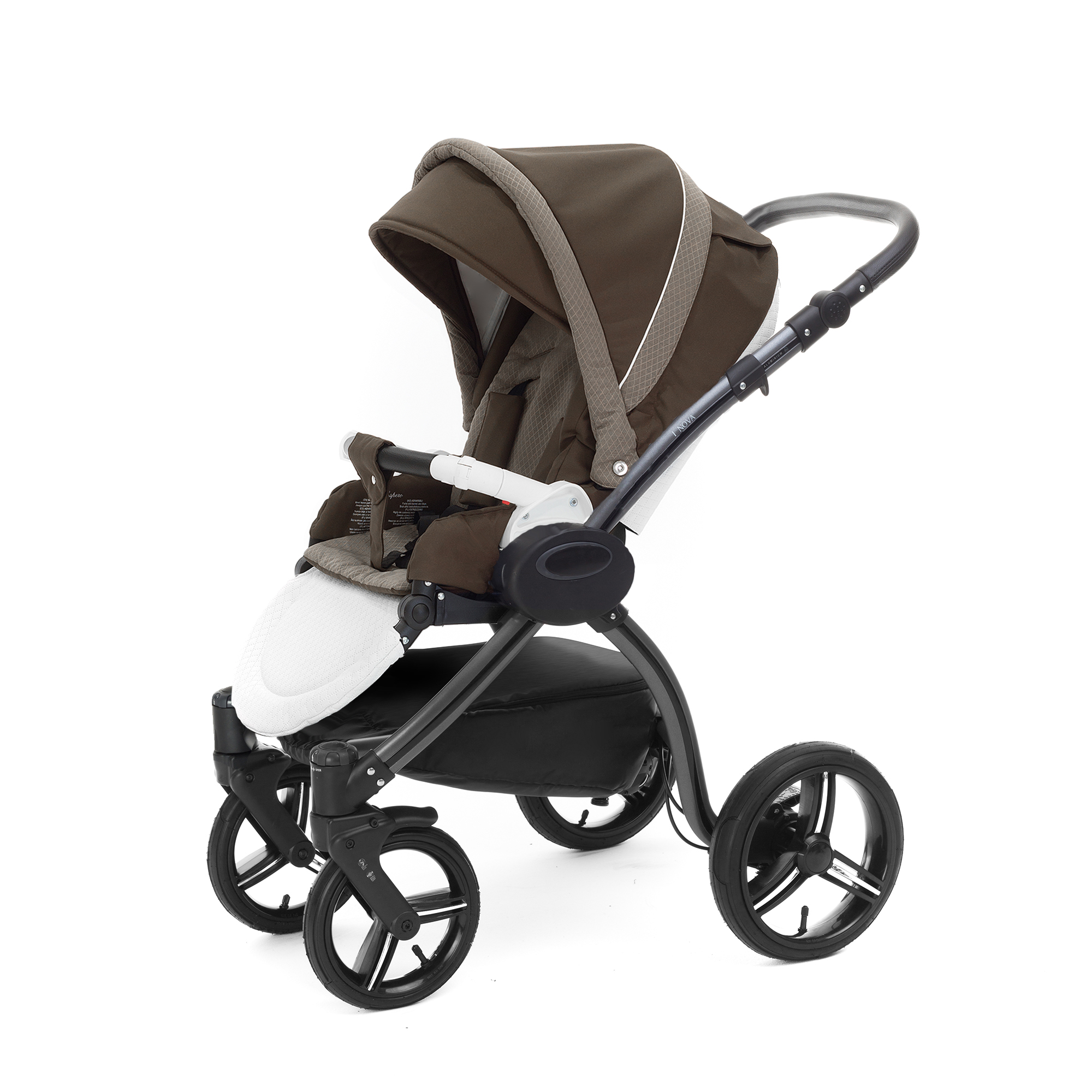 Прогулочная коляска Esspero Grand I-Nova (шасси Graphite) Royal Brown