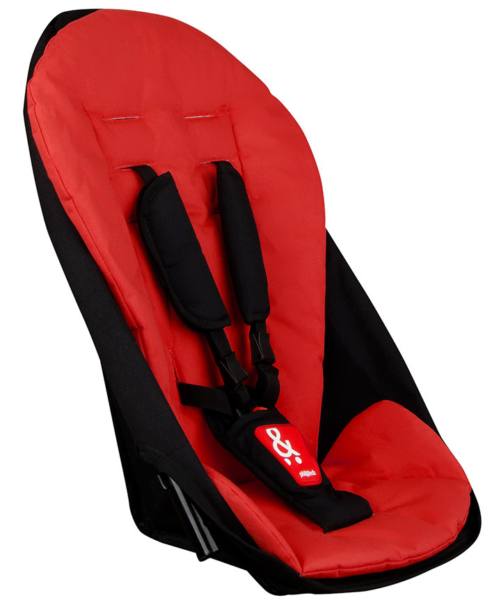 Сидение второго ребенка для коляски Phil and Teds Sport (Navigator 2) Cherry