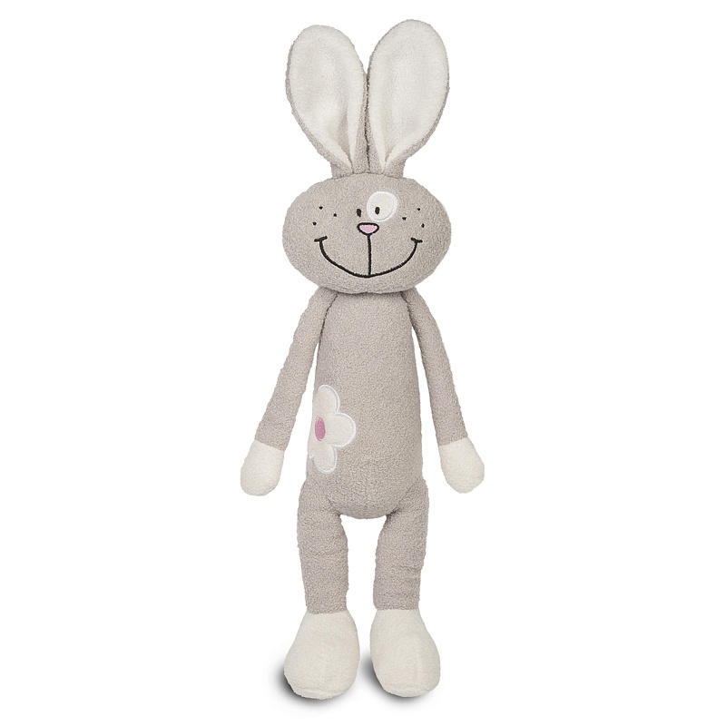 Мягкая игрушка Maxi Toys Зайка с Цветочком