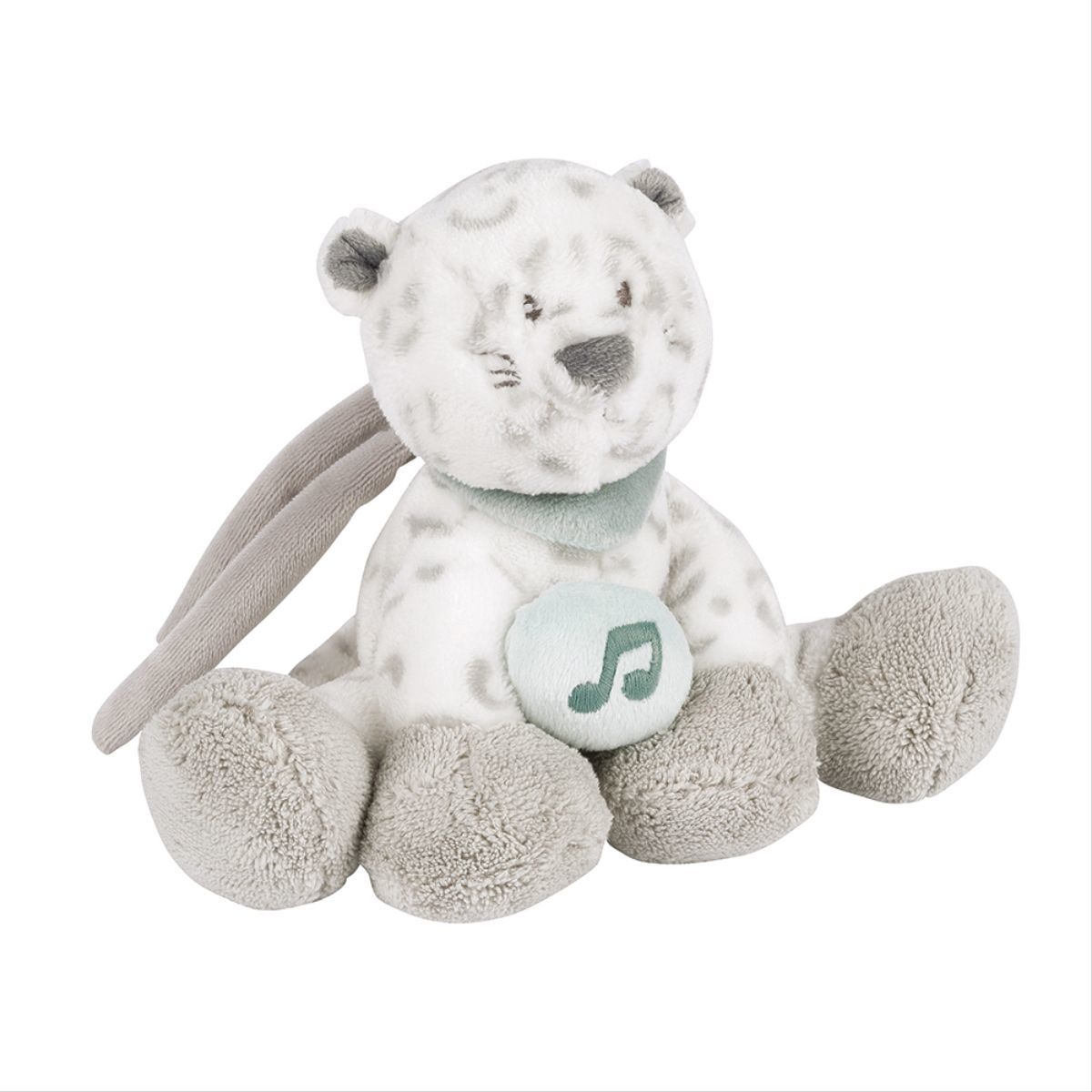 Мягкая музыкальная игрушка Nattou Soft Toy Mini Loulou, Lea Hippolyte Леопард 963084