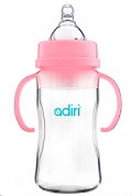 Бутылочка Adiri Transitional Nurser (270 мл) Pink
