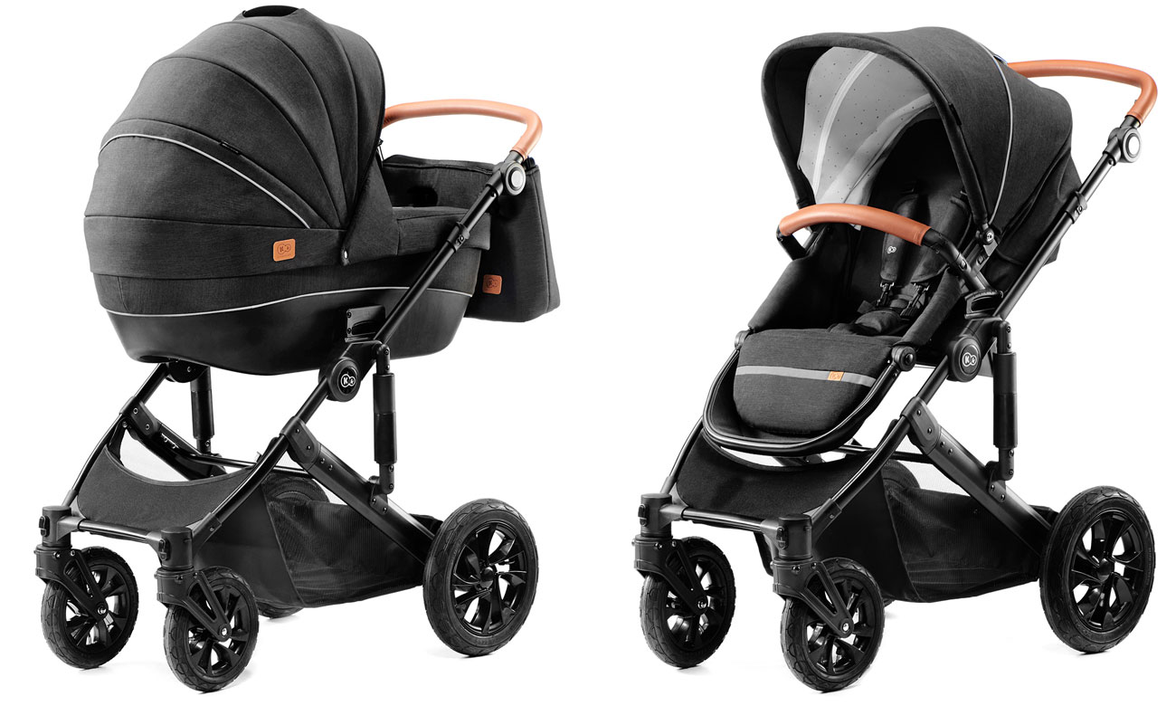 Коляска 2 в 1 Kinderkraft Prime Black