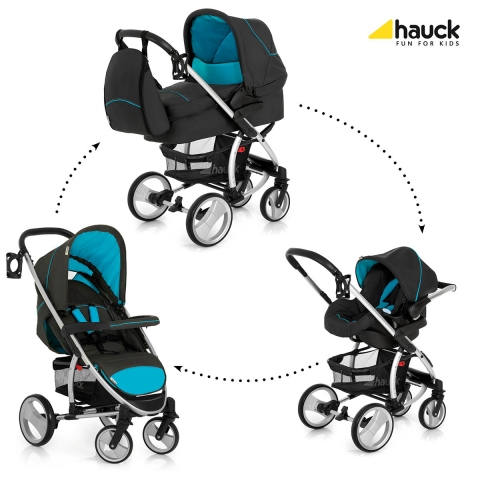 Hauck Malibu XL All in One stone aqua