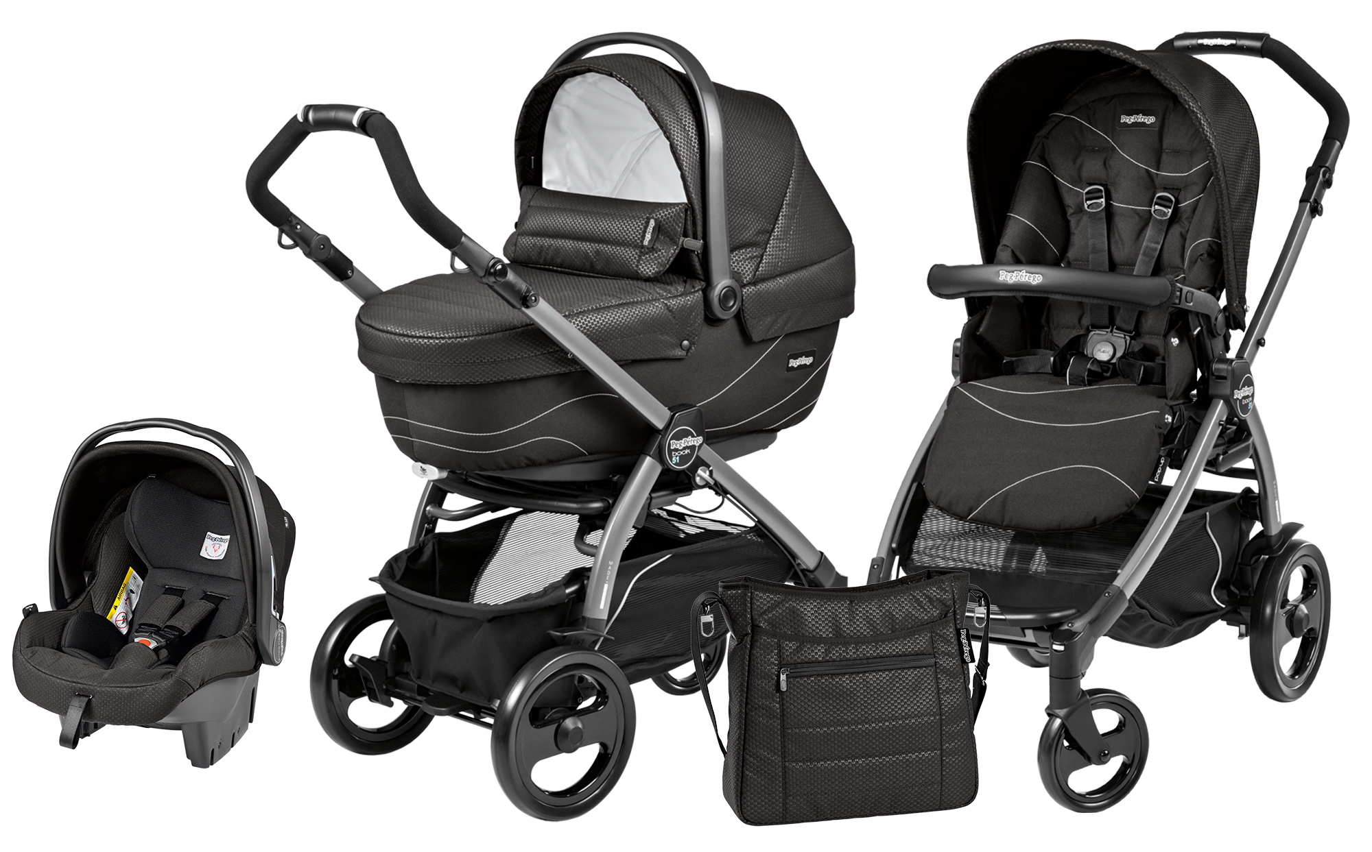 Peg-Perego Book Plus 51 Set Modular Bloom Black