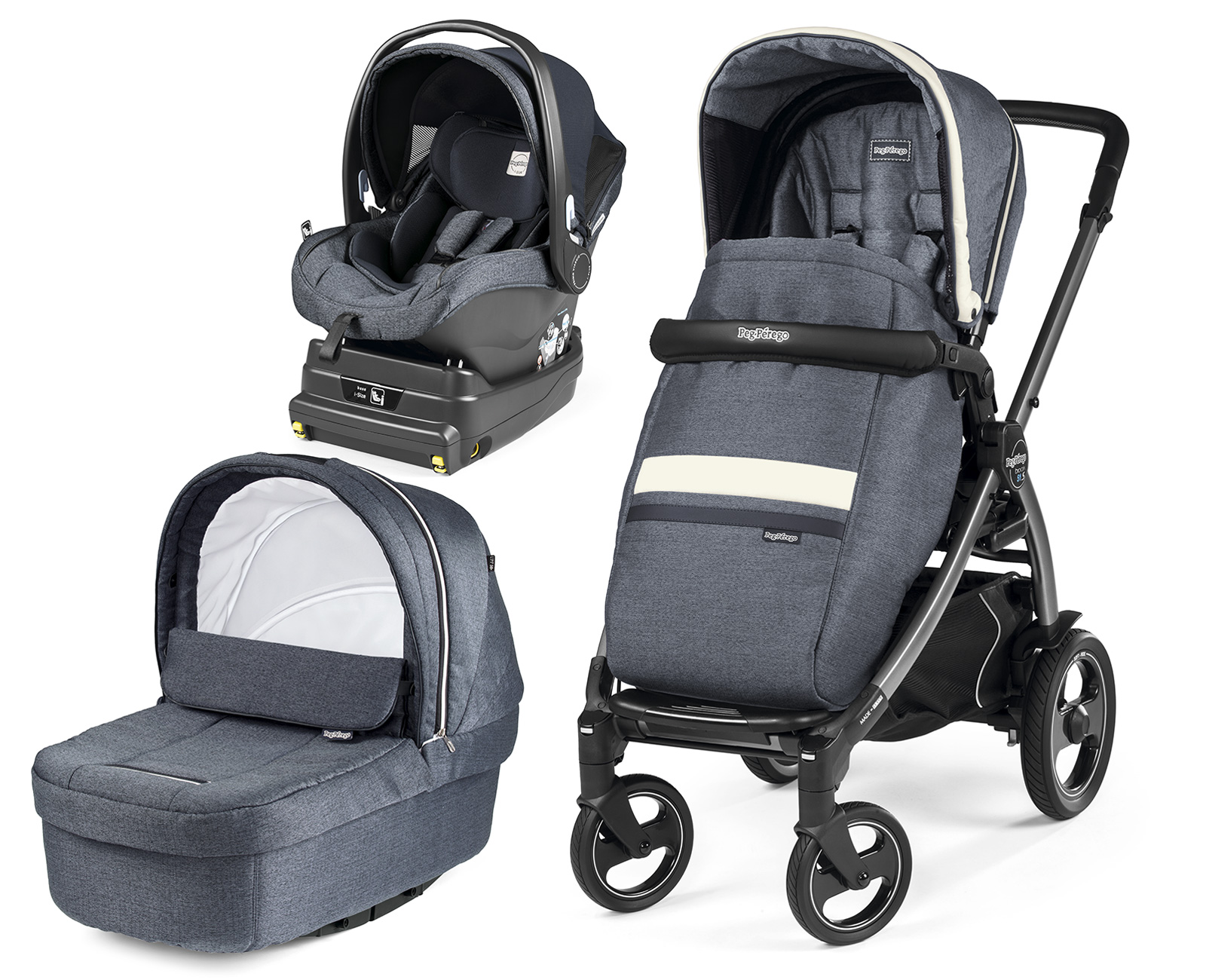 Коляска 3 в 1 Peg Perego Book 51 S Primonido I-Size Modular Luxe Mirage