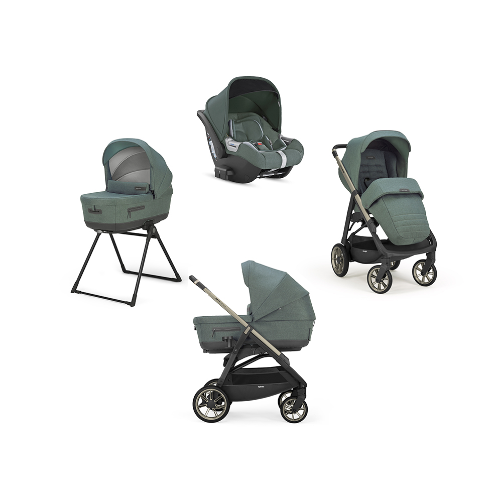 Коляска 3 в 1 Inglesina Aptica System Quattro Neptune Greyish/Iridium