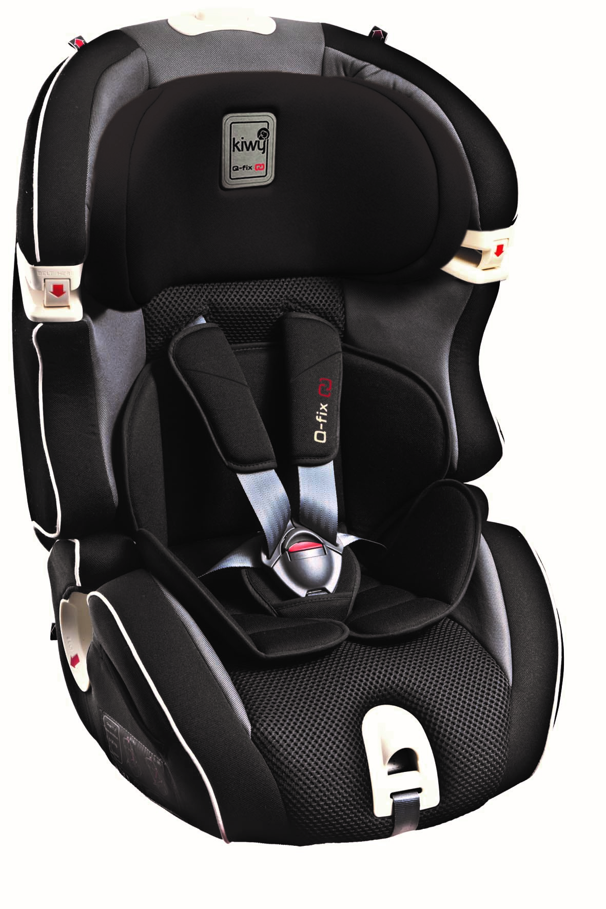 Автокресло Kiwy SLF 123 Q-FIX PLUS Carbon