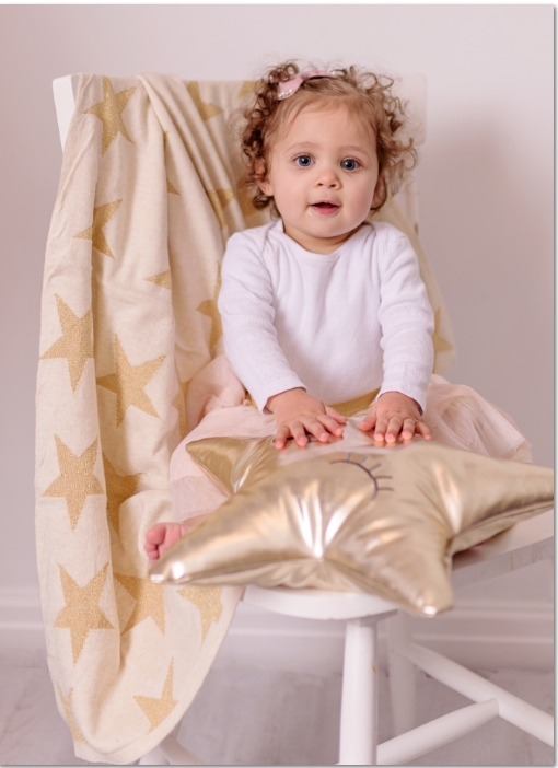 Подушка Bizzi Growin Gold star BG005