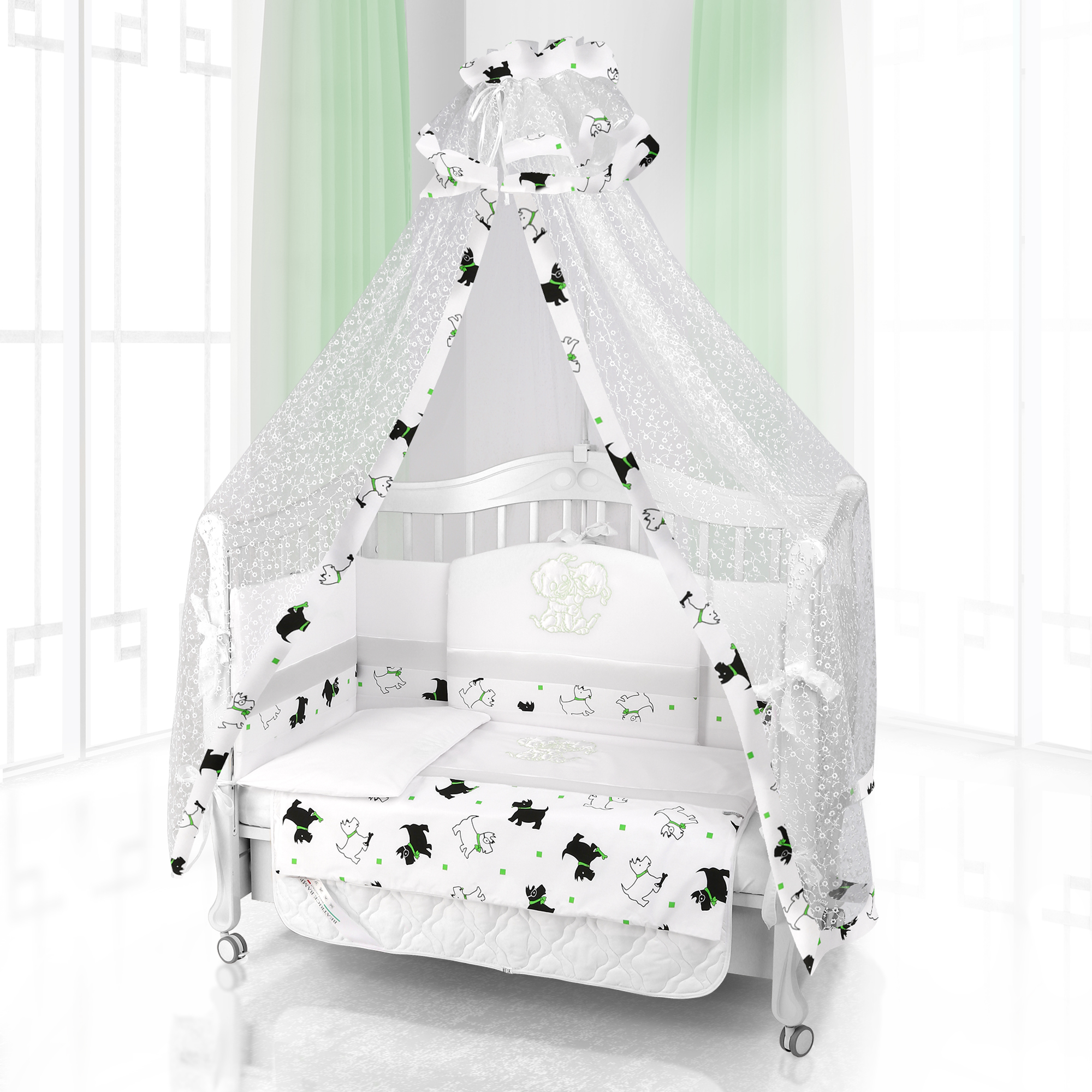 Балдахин на детскую кроватку Beatrice Bambini Di Fiore cuccioli