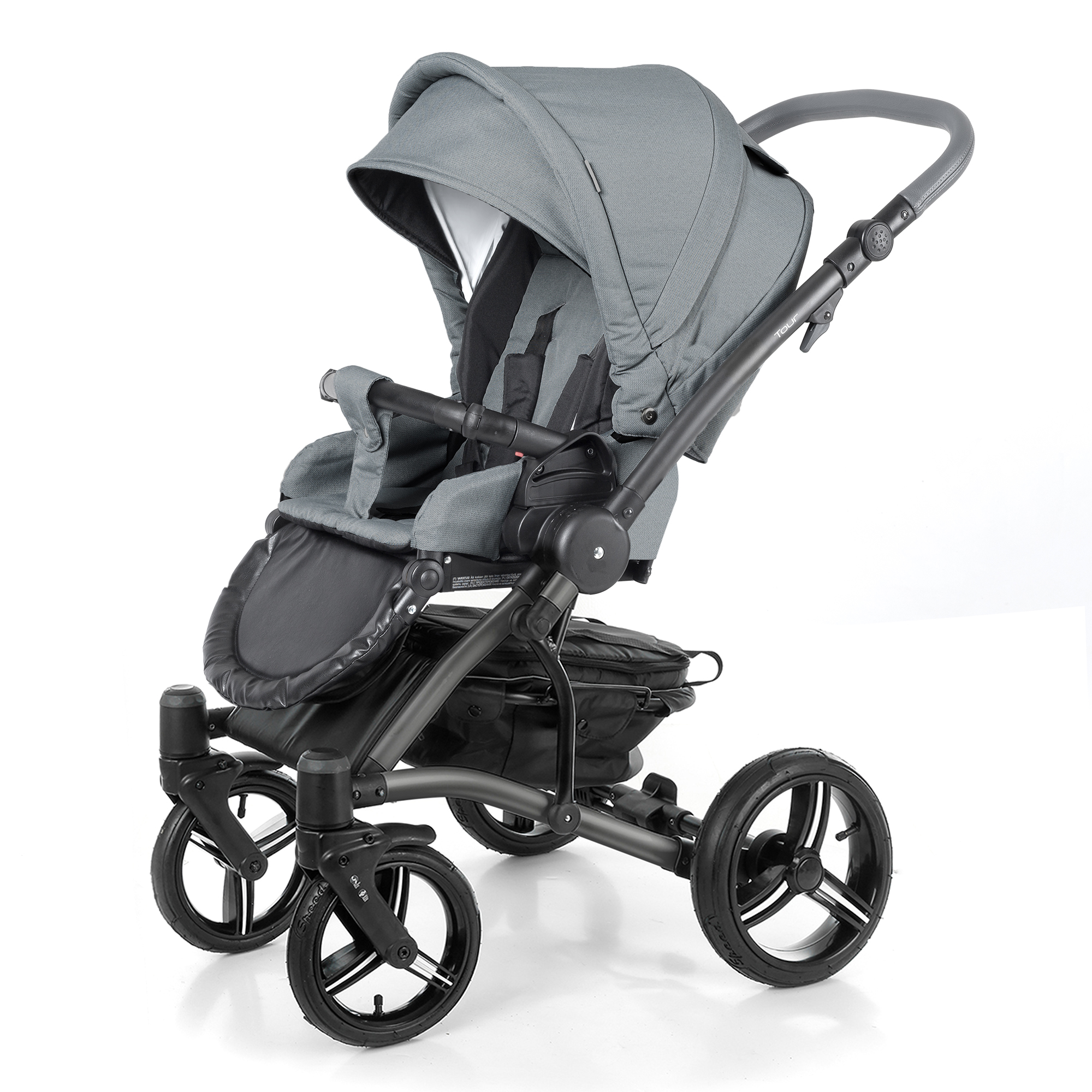 Прогулочная коляска Esspero Tour Alu (шасси Graphite) Asphalt