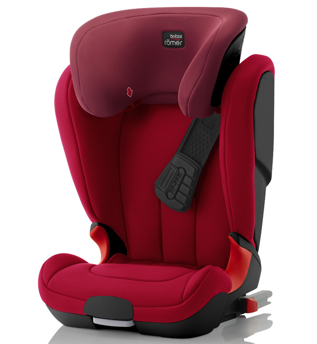 Автокресло Britax Römer Kidfix XP Black Series Flame Red Trendline (дубль)
