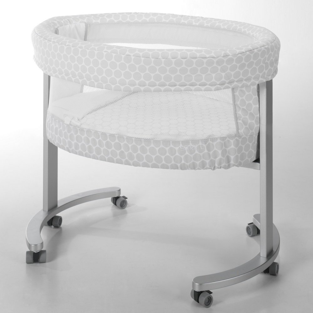 Колыбель Micuna Smart Fresh MO-1456 Grey Dots/Aluminium