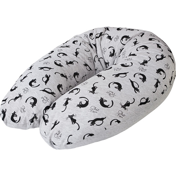 Подушка для кормления Ceba Baby Physio Multi трикотажная Grey Cats