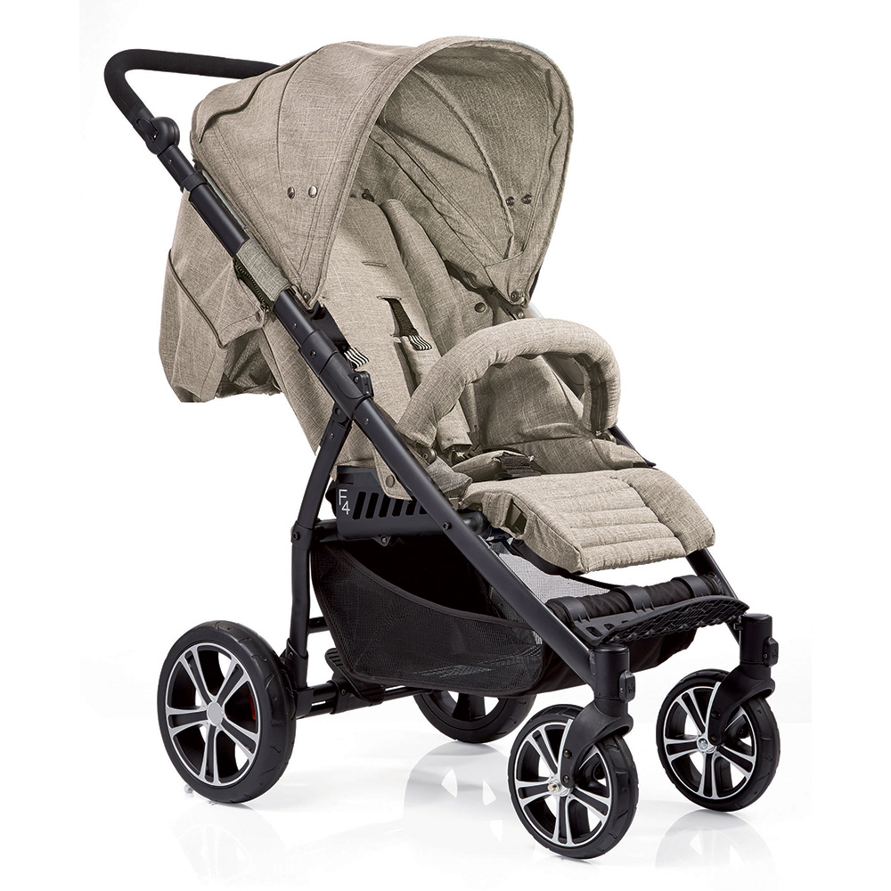 Прогулочная коляска Gesslein S4 Air+ CAMEL MELIERT Бежевый Меланж