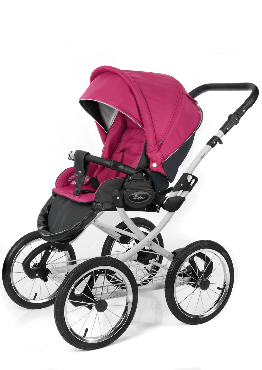 Прогулочная коляска Esspero Classic Alu (шасси Grey) Camellia